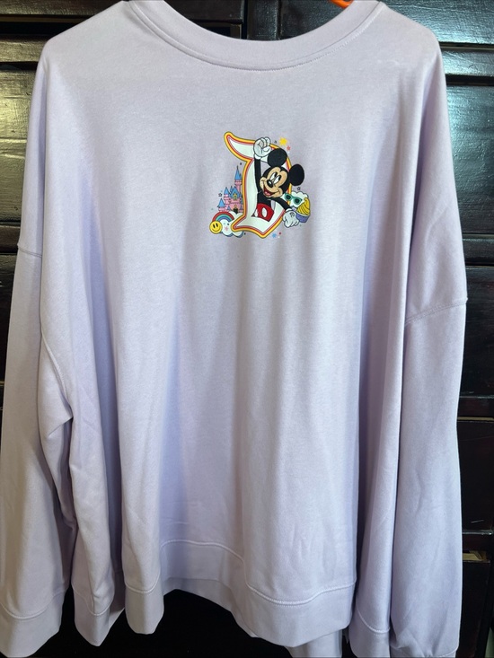 Disney Tops - Disney Lavender Mickey Mouse Short Sleeve Tee